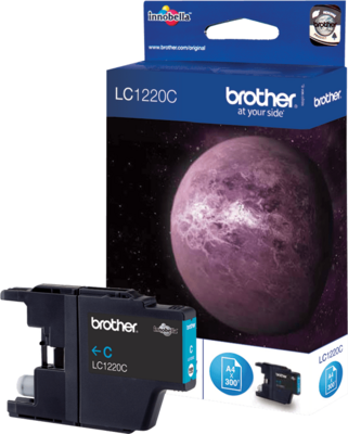 Brother LC-1220C Cyan (Ciánkék) eredeti tintapatron (LC1220C)