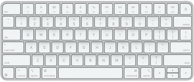 Apple Magic Keyboard (MXCL3MG/A) billentyűzet (USB‑C) - Magyar kiosztás - Fehér színben
