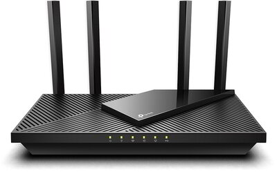 TP-LINK Wireless Router Dual Band AX3000 1xWAN(1000Mbps) + 4xLAN(1000Mbps) + 1xUSB 3.0 (Archer AX55)