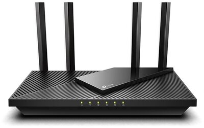TP-LINK Wireless Router Dual Band AX3000 1xWAN(1000Mbps) + 4xLAN(1000Mbps) + 1xUSB, Archer AX55 PRO