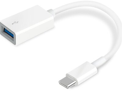 TP-LINK USB-C to USB-A Átalakító Adapter (UC400) - Fehér színben