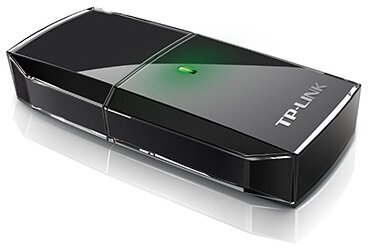 TP-LINK Wireless Adapter USB Dual Band AC600 (ARCHER T2U) - Fekete színben