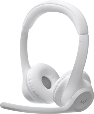 Logitech Zone 300 Stereo headset (981-001417) Mikrofonos fejhallgató - Fehér színben