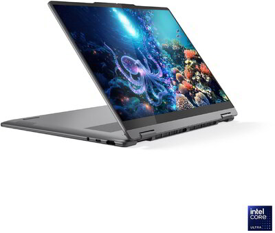 Lenovo Yoga Slim 7 Notebook (83JX005QHV) - 14" WUXGA (1920x1200) OLED, Intel Core Utra 5-226V, 16GB RAM, 1TB SSD, Magyar billentyűzet, Windows 11 Professional, 3 év garancia, Szürke színben