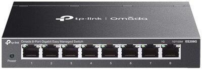 TP-LINK Switch 8x1000Mbps Fémházas Easy Smart (ES208G)
