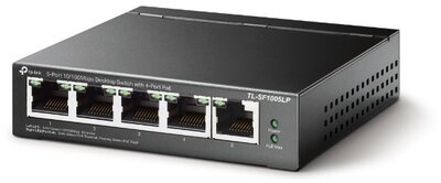 TP-LINK Switch 5x100Mbps (4xPOE) (TL-SF1005LP)