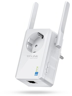 TP-LINK Wireless Range Extender N-es 300Mbps + Konnektor aljzat (WA860RE)
