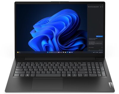 Lenovo V15 G5 Notebook (83GW007UHV) - 15.6" FullHD, Intel Core i7-13620H, 16GB RAM, 512GB SSD, Magyar billentyűzet, Operációs rendszer nélkül, 3 év garancia, Fekete színben