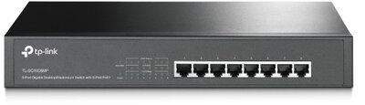 TP-LINK Switch 8x1000Mbps (8xPOE+) asztali (TL-SG1008MP)