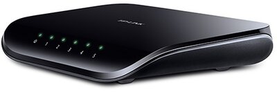 TP-LINK Switch 5x1000Mbps asztali (TL-SG1005D)