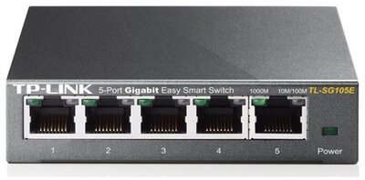 TP-LINK Switch 5x1000Mbps, Easy Smart (TL-SG105E)