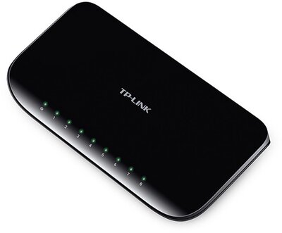 TP-LINK Switch 8x1000Mbps asztali (TL-SG1008D)