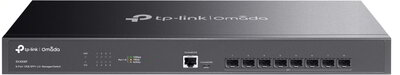 TP-LINK Switch 8x10Gbps SFP+ + 1xkonzol port + 1xUSB menedzselhető (SX3008F)
