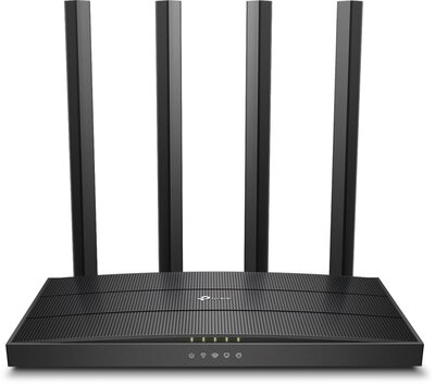 TP-LINK Vezeték nélküli Router Dual Band AC1200 1xWAN(1000Mbps) + 4xLAN(1000Mbps), Archer C6