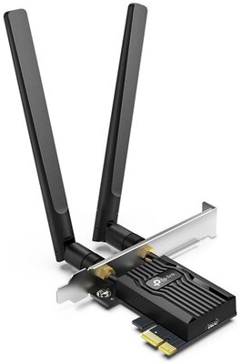 TP-LINK Vezeték nélküli Wi-Fi 6 és Bluetooth 5.2 Adapter PCI-Express Dual Band AX3000, Archer TX55E