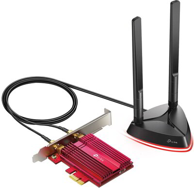 TP-LINK Vezeték nélküli Wi-Fi 6 és Bluetooth 5.0 Adapter PCI-Express Dual Band AX3000, Archer TX3000E