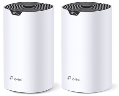 TP-LINK Wireless Mesh Networking system AC1900 kétsávos otthoni mesh Wi-Fi 5 Router DECO S7(2-PACK)