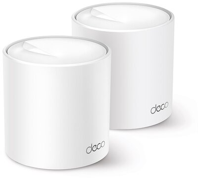 TP-LINK Wireless Mesh Networking system AX3000 kétsávos otthoni mesh Wi-Fi 6 Router DECO X50 (2-PACK)