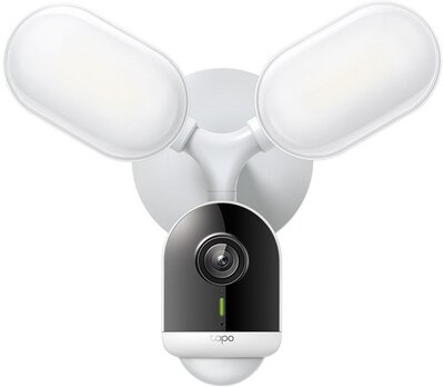 TP-LINK Smart Floodlight Wireless kültéri forgatható színes éjjellátó Kamera Cloud (TAPO C720)
