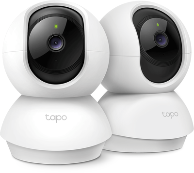 TP-LINK Wireless Kamera Cloud beltéri éjjellátó, TAPO C210P2 (2-PACK)