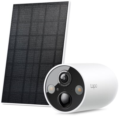 TP-LINK Wireless Kamera Cloud beltéri/kültéri + Okos Solar Panel IP65 (TAPO C425 KIT)