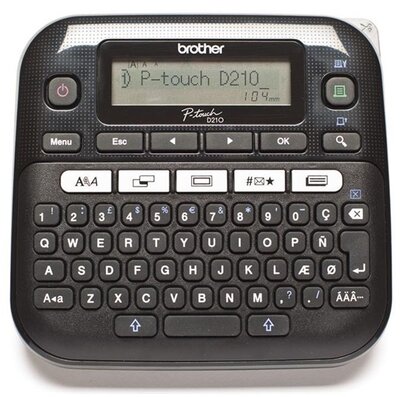 Brother PT-D210 asztali, hőtranszferes címkenyomtató (PTD210YJ1)