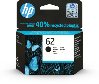 HP 62 Fekete tintapatron (C2P04AE)