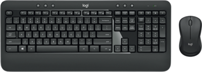 Logitech MK540 Advanced Vezeték nélküli billentyűzet és egér magyar kiosztás (920-008690) - Fekete színben
