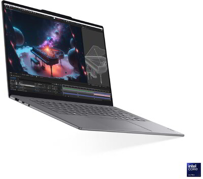 Lenovo Yoga Slim 7 Notebook (83HM006KHV) - 15.3" 2.8K WQXGA+ (2880x1800), Intel Core Ultra 7-258V, 32GB RAM, 1TB SSD, Magyar billentyűzet, Windows 11 Home, 3 év garancia, Szürke színben