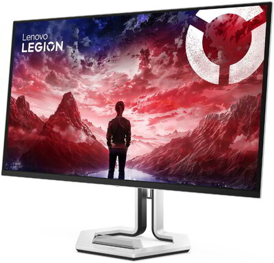 Lenovo Legion Pro 27Q-10 Monitor (68CFGACBEU) - 26.5" WQHD (2560x1440) OLED, 16:9, 250cd, 0.03ms, VESA, Swivel, Height, Pivot - HDMI - DisplayPort, USB Hub, Adaptive Sync/FreeSync Premium Pro, 3 év garancia, Fekete színben