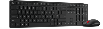 Lenovo Wireless Multi-Mode Pro Combo Keyboard and Mouse 6000 Vezeték nélküli billentyűzet és egér magyar kiosztás (4X31S04828) - Fekete színben