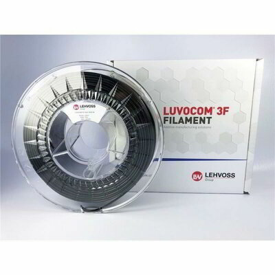 Lehvoss Luvocom 3F PAHT CF 9891 Black Filament 1,75mm 750 g (PMLE-1002-001) - Fekete