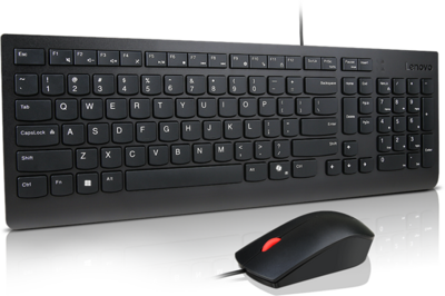 Lenovo Essential Wired Combo Vezetékes billentyűzet és egér magyar kiosztás (4X31R64418) - Fekete színben
