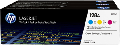 HP 128A Triple Pack C/Y/M (Ciánkék/Sárga/Bíbor) Laserjet toner csomag (CF371AM)