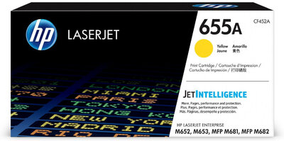HP 655A Yellow (Sárga) LaserJet toner (CF452A)