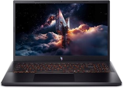 Acer Nitro V 15 Gamer Notebook (ANV15-52-552Q) - 15.6" FullHD, Intel Core i5-13420H, 16GB RAM, 1TB SSD, nVidia GeForce RTX 5060 8GB, Magyar billentyűzet, Operációs rendszer nélkül, 3 év garancia, Fekete színben