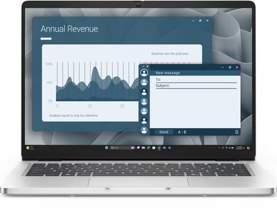 Dell Pro 14 Notebook (BTO603_PC14255_EMEA) - 14.0" WUXGA, AMD Ryzen AI 7 PRO-350, 16GB RAM, 1TB SSD, Magyar billentyűzet, Windows 11 Professional, 3 év garancia, Platinaezüst színben