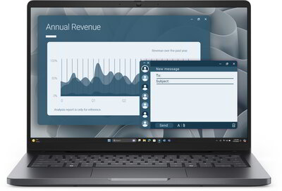 Dell Pro 14 Notebook (BTO509_PC14255_EMEA) - 14.0" FullHD, AMD Ryzen 5-230, 16GB RAM, 512GB SSD, Magyar billentyűzet, Windows 11 Professional, 3 év garancia, Grafitszürke színben