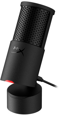 HP HyperX SoloCast 2 asztali vezetékes mikrofon - Fekete színben (AR0A0AA)