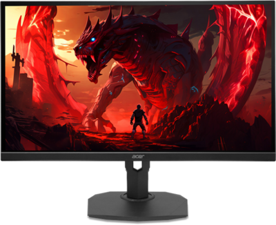 Acer Nitro XF273UF3bmiiprx ZeroFrame FreeSync Premium Monitor (UM.HX3EE.329) - 27.0" QHD (2560x1440), IPS, 16:9, 320Hz, FreeSync, 0.5ms, 250nits, HDMI, DisplayPort, 2 év garancia, Fekete színben