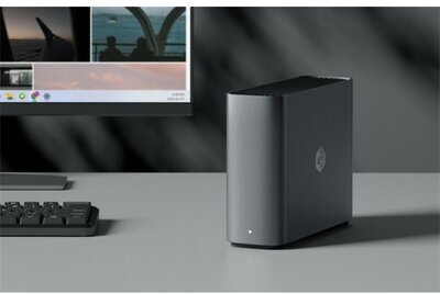 Synology BeeStation BST170 NAS Otthoni hálózati adattároló (BST170-8T) - 8TB Beépített tárhely, fekete színben