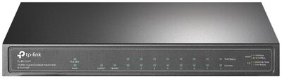 TP-LINK Switch 10x1000Mbps (8xPOE+), 1 Gigabit SFP port, asztali (TL-SG1210P)
