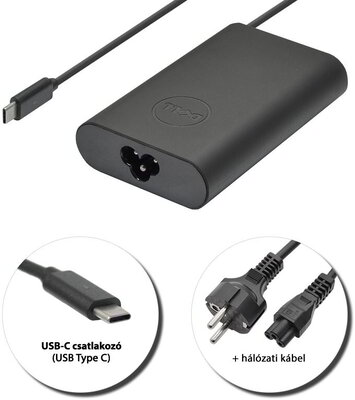 Dell 65 Watt USB-C AC Adapter - Notebook töltő (450-BFFL)