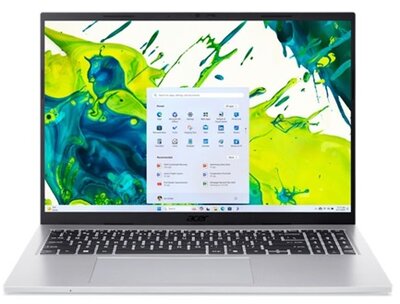 Acer Aspire Go 16 AG16-71P-746L Notebook (NX.JT2EU.002) - 16.0" WUXGA, Intel Core Ultra 7-150U, 16GB RAM, 1TB SSD, Magyar billentyűzet, Operációs rendszer nélkül, 3 év garancia, Ezüst színben