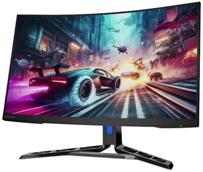 Lenovo Legion R32qc-30 Monitor (67C8GAC1EU) - 31.5" QHD (2560x1440), 16:9, 0.5ms, 3000:1, VESA, HDMI, DisplayPort, 180Hz, 3 év garancia, Fekete színben