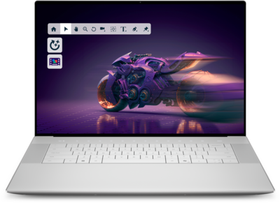 Dell 16 Premium Notebook (DA16250_ARLH_008) - 16.3" OLED Multi-touch, Intel Core Ultra 9-285H, 32GB RAM, 1TB SSD, Nvidia GeForce RTX 5060 8GB, Magyar billentyűzet, Windows 11 Professional, 3 év garancia, Platinaszürke színben