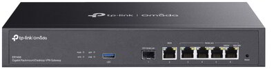TP-LINK Vezetékes VPN Gateway 1xWAN(1000Mbps)+ 4xWAN/LAN (1000Mbps) + 1xSFP + 1xUSB (ER7406)