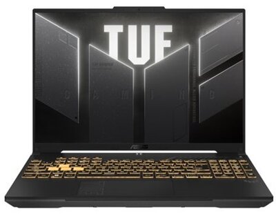 Asus TUF Gaming F16 Gamer Notebook (FX607VJB-RL037) - 16.0" WUXGA, Intel Core 5-210H, 16GB RAM, 512GB SSD, nVidia GeForce RTX 3050 6GB, Magyar billentyűzet, Operációs rendszer nélkül, 3 év garancia, Szürke színben