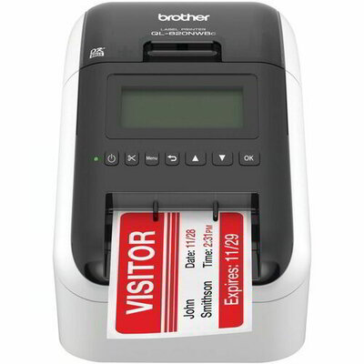 Brother QL-820NWBc hálózati címkenyomtató (QL820NWBCZG1)