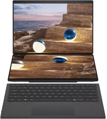 Asus ZenBook Duo Kétképernyős Notebook (UX8407AA-SN079W) - 2x14.0" WQXGA+ (2880x1800) OLED, Intel Core Ultra 7-355, 32GB RAM, 1TB SSD, Magyar billentyűzet, Windows 11 Home, 3 év garancia, Szürke színben